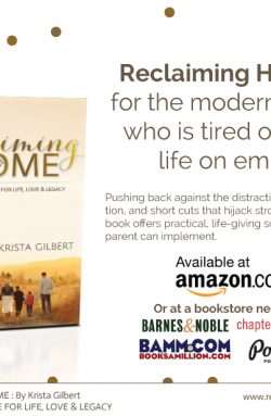 #reclaiminghome by Krista Gilbert