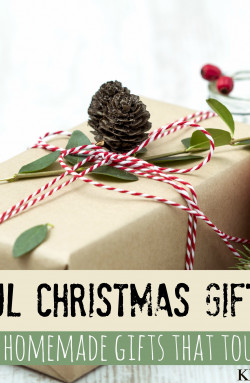 Meaningful Christmas Gifts: 3 Homemade Ideas