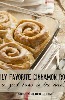 Family Favorite Cinnamon Rolls {Cooking with Kids}