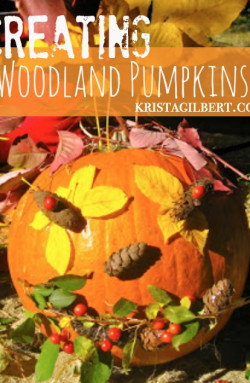 Creating Woodland Pumpkins