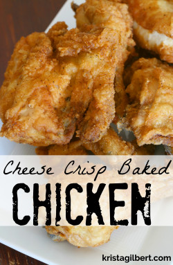 Cheese-Crisp Picnic Baked Chicken