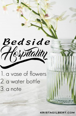 Bedside Table Hospitality