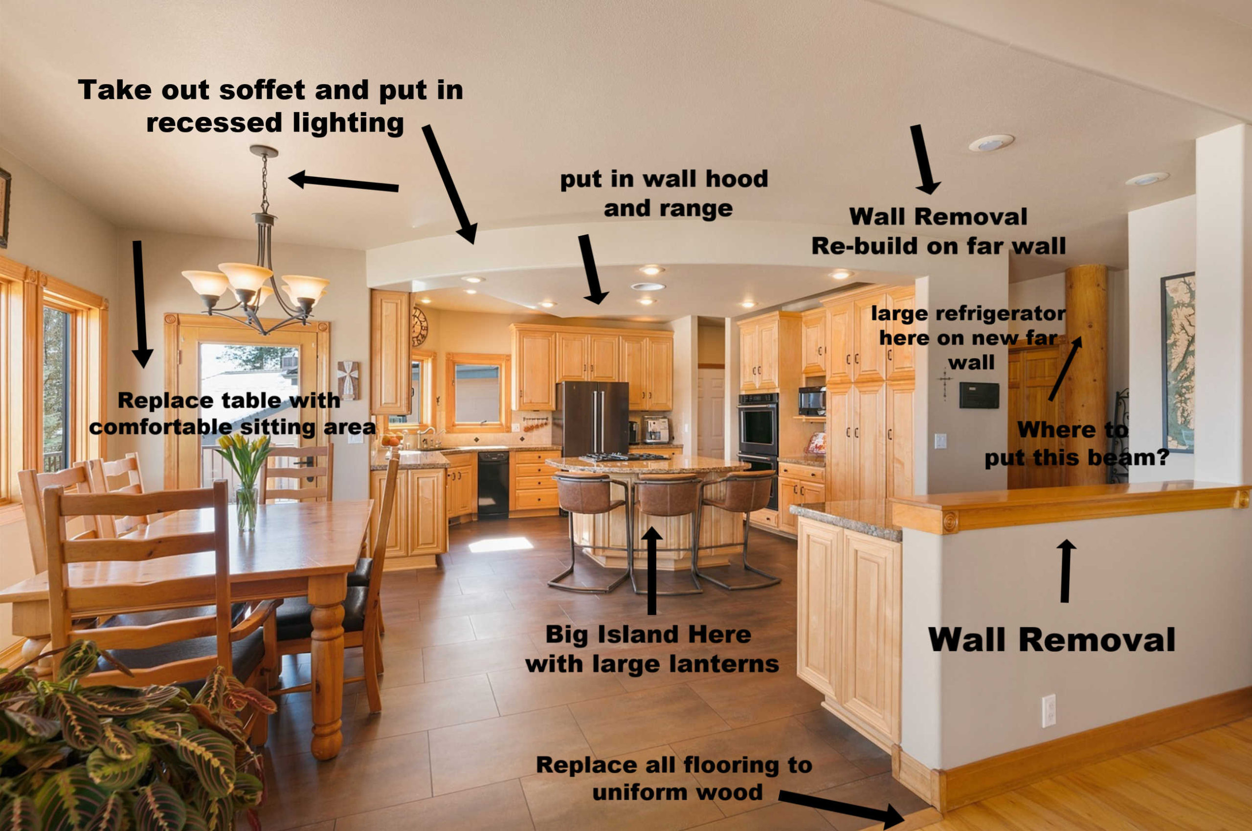 Modern Mountain Kitchen Remodel: The Big Island Takeover - Krista Gilbert