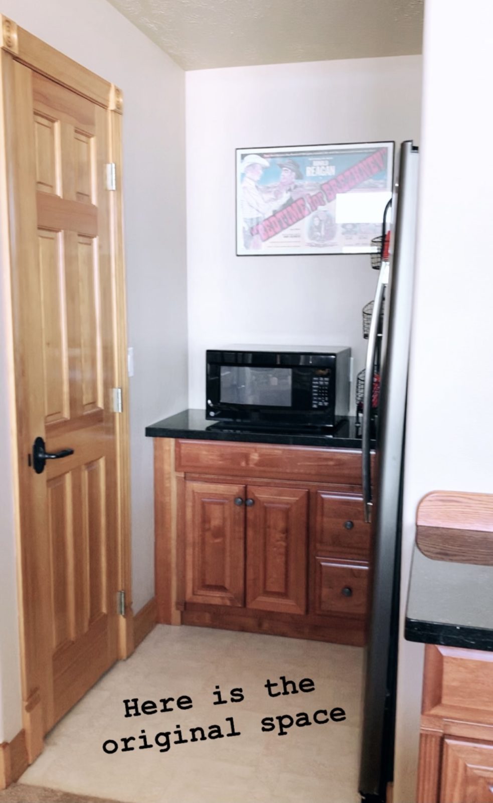 Basement Remodel: Closet Turns Into Kitchenette - Krista Gilbert