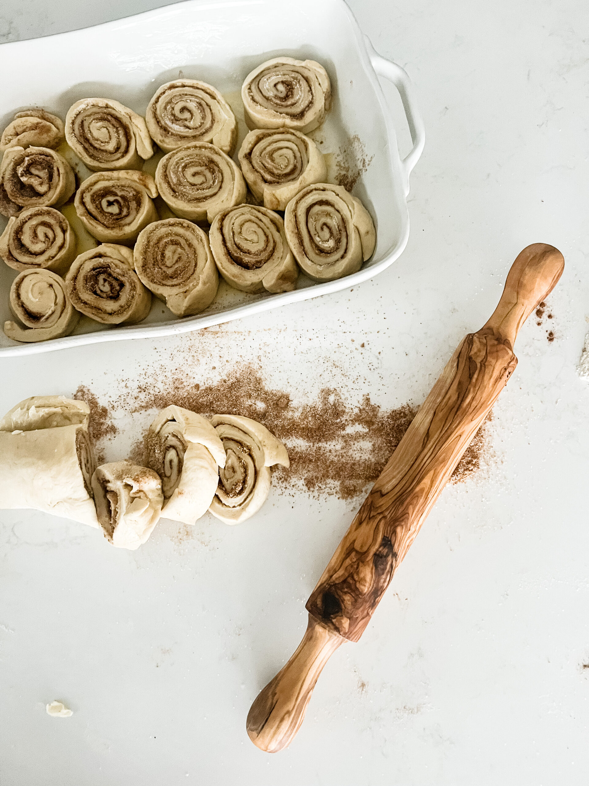 Anadama Cinnamon Rolls - The Creekside Cook